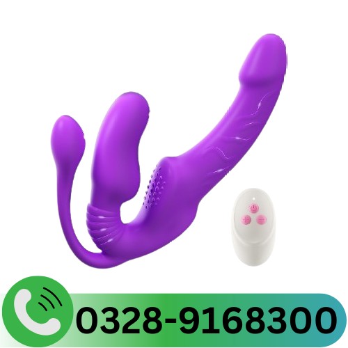 Strapless Strap On Vibrator Dildo For Women