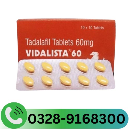 Vidalista Tadalafil 60Mg Tablets  In Pakistan