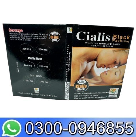 Cialis Black 20Mg Price In Pakistan