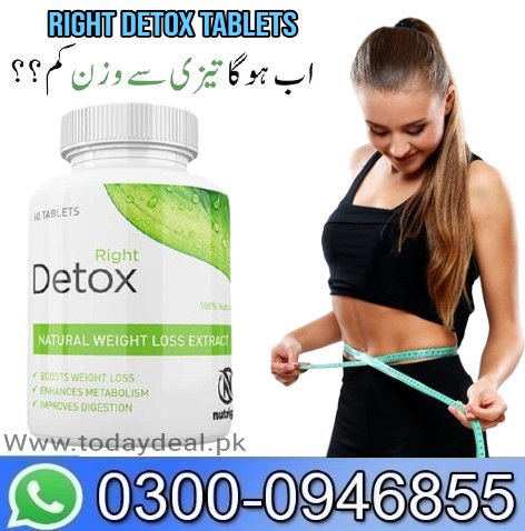 Nutright Right Detox Weight Loss Tablets Price in Pakistan