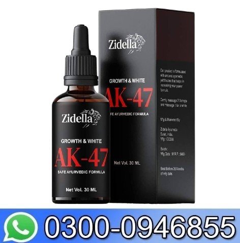 Zidella Ak 47 Massage Oil Price In Pakistan