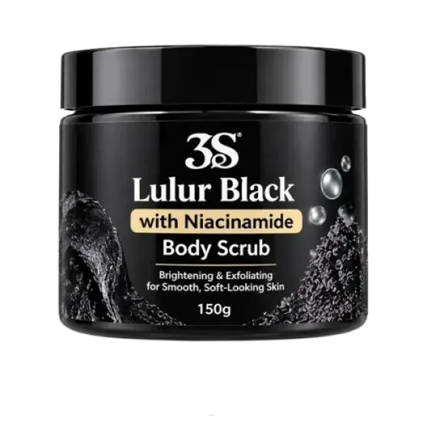 3S Lulur Black With Niacinamide Body Scrub In Pakistan