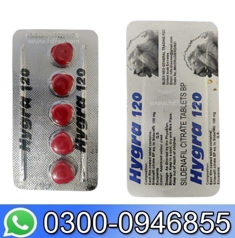 Hygra 120 Sildenafil Citrate Tablets In Pakistan