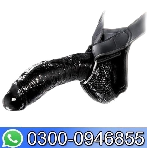 Master Series Infiltrator Hollow Strap-on 10 Inch Dildo Black In Pakistan