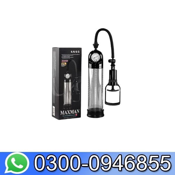 Maxman Pressure Gauge Penis Pump In Pakistan