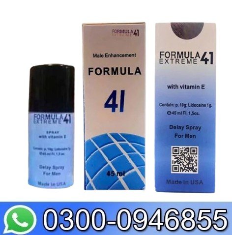 Formula 41 Extreme Delay Spray In Pakistan