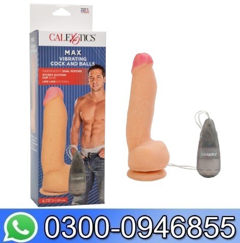 Max Vibrating Cock & Balls In Pakistan