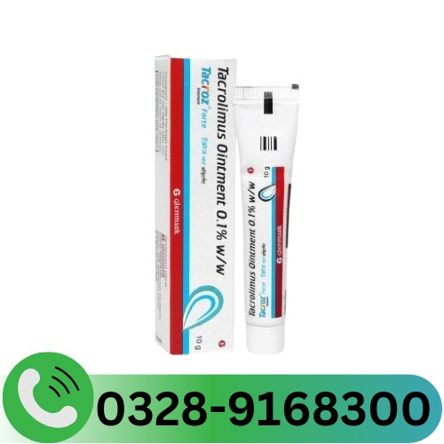 Tacroz Forte 0.1% Ointment Cream In Pakistan
