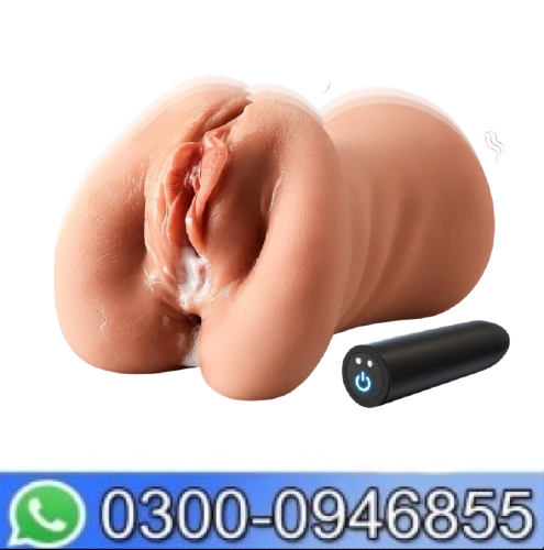 3 In 1 Pocket Pussy Male Masturbator With Bullet Vibrator