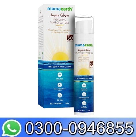 Mamaearth Aqua Glow Hydrating Sunscreen Gel In Pakistan