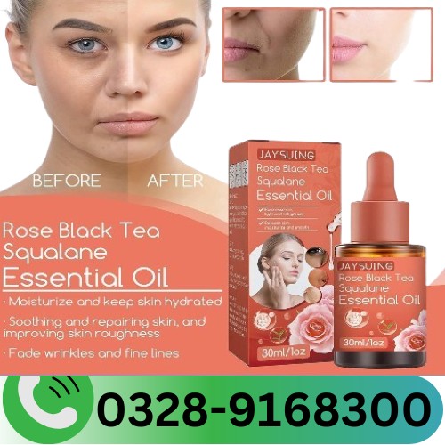 Rose Black Tea Plant Squalane Serum