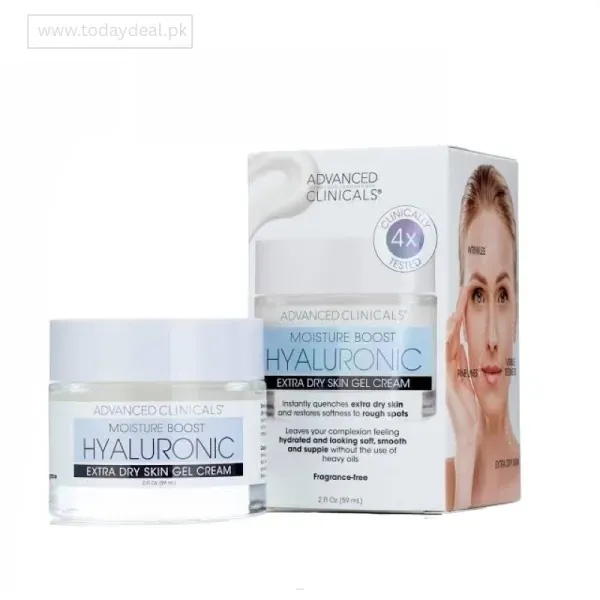 Advanced Clinicals Hyaluronic Acid Facial Cream In Pakistan