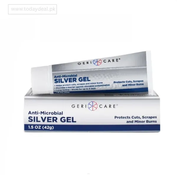 Antimicrobial Silver Gel By Gericare| Wound Care Cream In Pakistan
