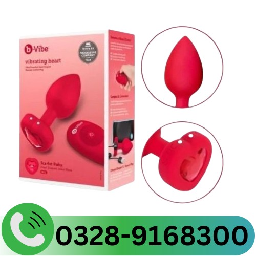 B-vibe Vibrating Jewel Butt Plug In Pakistan