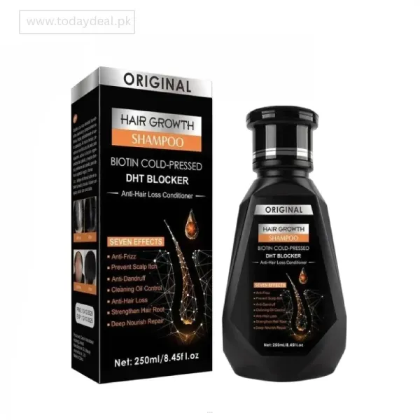 Biotin Cold Pressed Dht Blocker And Hair Growth Shampoo