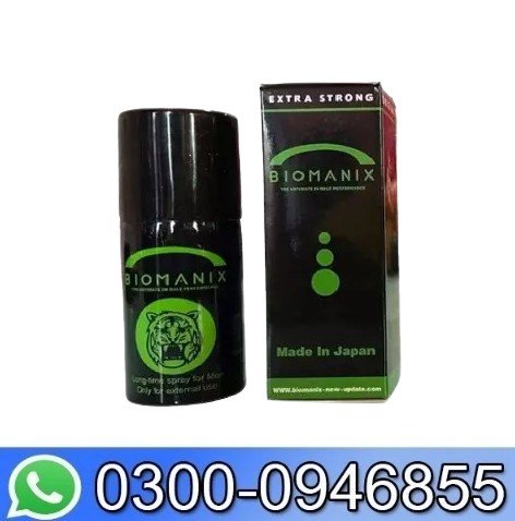 Extra Strong Biomanix Delay Spray In Pakistan