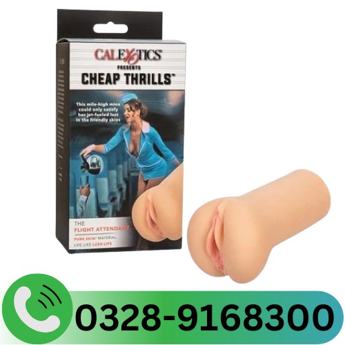 California Exotic Cheap Thrills The Flight Attendant Masturbation Stroker