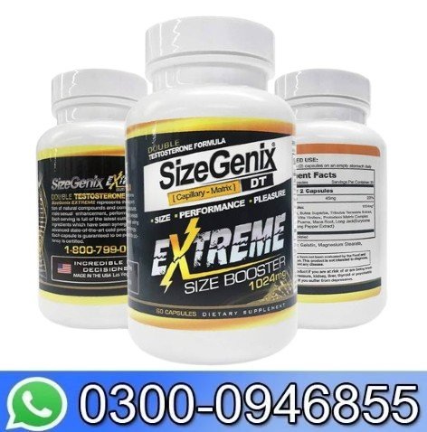 Double Testosterone Formula Sizegenix Capsules