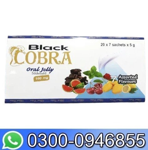 Black Cobra Oral Jelly In Pakistan