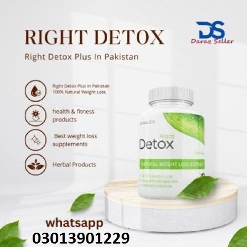 Right Detox Weight Loss Tablets Buy 2 Right Detox & Get 1 Free