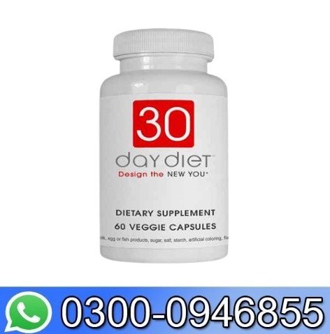 30 Day Diet Weight Loss Supplement Capsules In Pakistan