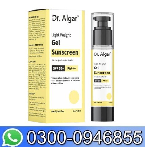 Dr. Algar Gel Sunscreen In Pakistan