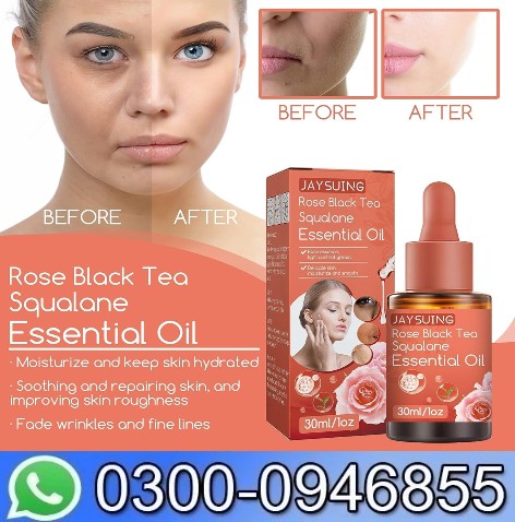 Rose Black Tea Plant Squalane Serum