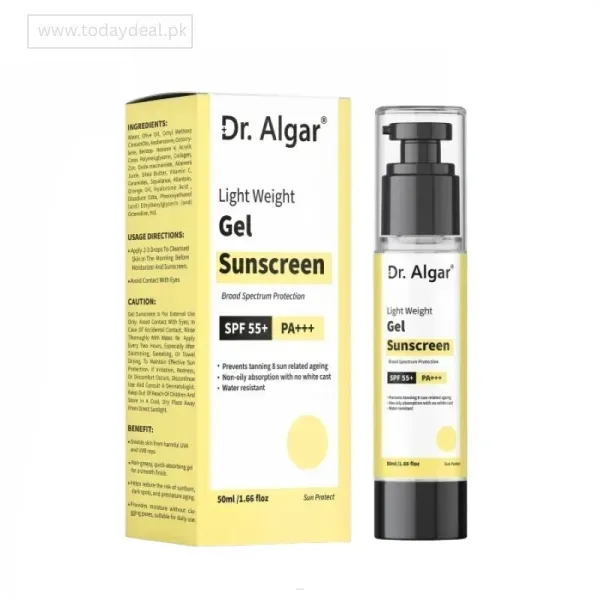 Dr. Algar Gel Sunscreen In Pakistan