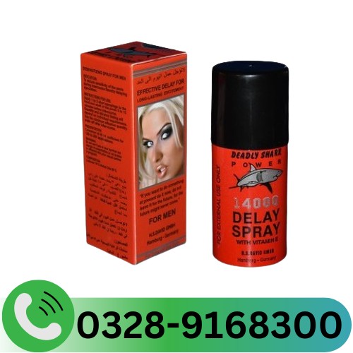 Deadly Shark Power 14000 Delay Spray In Pakistan