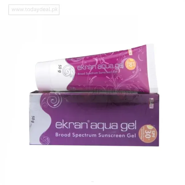 Ekran Aqua - Tube Of 50Gm Sunscreen Gel In Pakistan