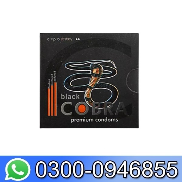 Black Cobra Condom In Pakistan