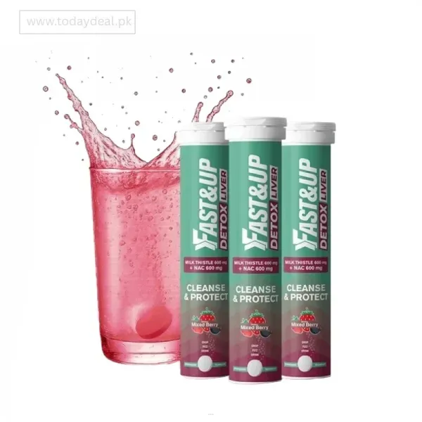 Fast&Up Liver Detox (60 Effervescent Tablets In Pakistan