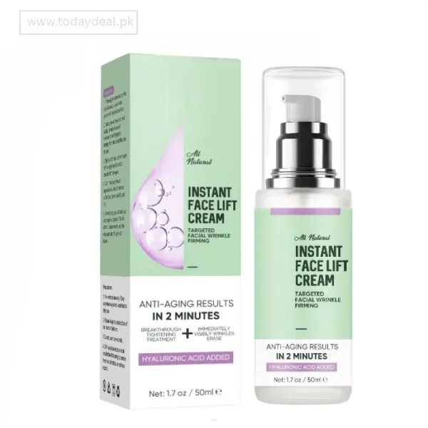 Instant Face Lift Cream, 2-minute Temporary Tightening Wrinkle Cream In Pakistan