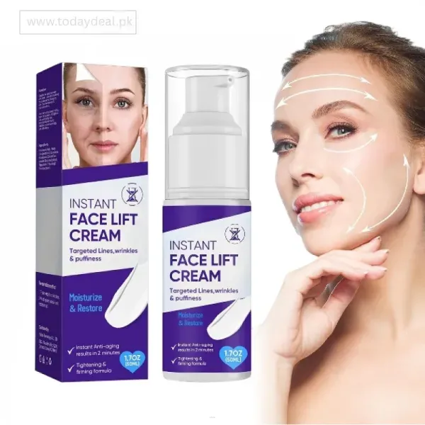 Instant Face Lift Cream Effective Temporary Skin Tightening In Pakistan