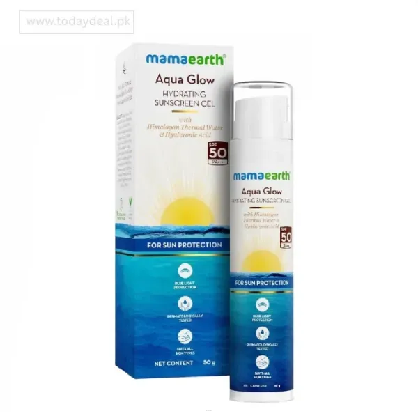 Mamaearth Aqua Glow Hydrating Sunscreen Gel In Pakistan