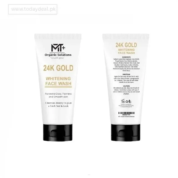 Mt 24K Gold Whitening Face Wash In Pakistan