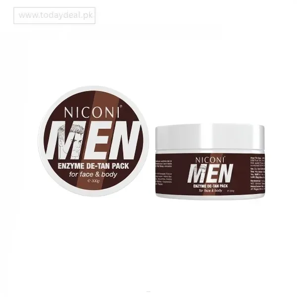 Niconi Men Enzyme De Tan Pack For Face & Body Price In Pakistan