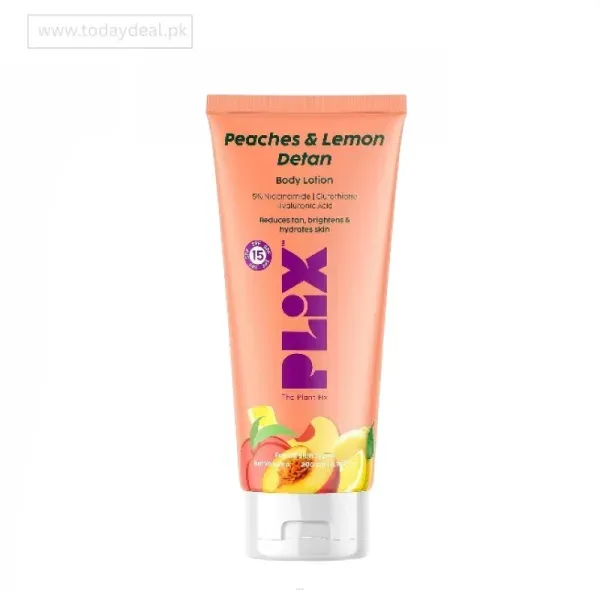 Plix Peaches & Lemon Detan Body Lotion In Pakistan