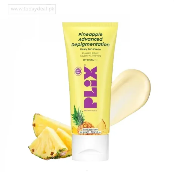 Plix Pineapple Advanced Pigmentation Dewy Sunscreen Gel In Pakistan