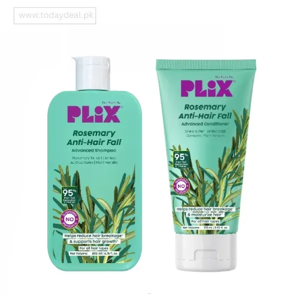Plix Rosemary Anti Hairfall Regime| Advanced Shampoo In Pakistan