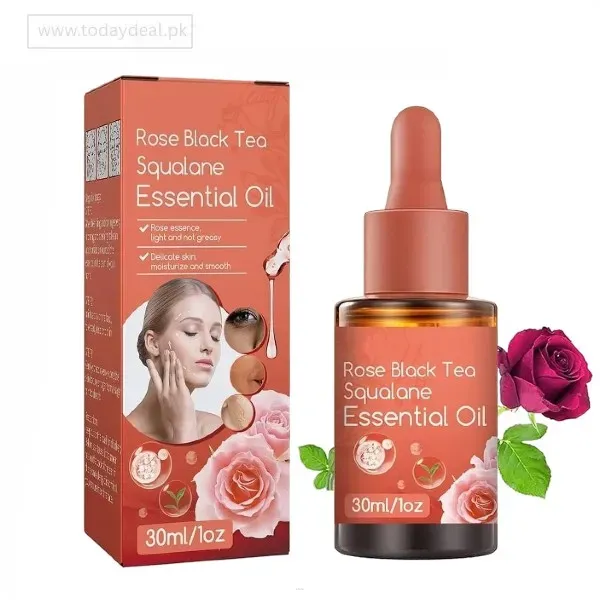 Rose Black Tea Plant Squalane Serum