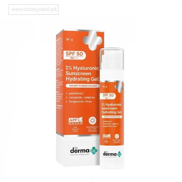 The Derma Co 1% Hyaluronic Sunscreen Hydrating Gel Price