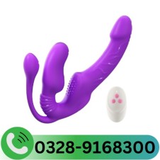 Strapless Strap On Vibrator Dildo For Women