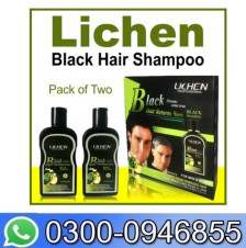 Lichen Black Hair Color Shampoo 400Ml Price In Pakistan