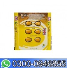 Cialis Pack of 6 Tablets Same Day Delivery Price in Lahore