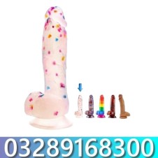 7.6 Inch Colorful Realistic Dildos, Human Safety, Silicone, With Powerful Suction Cups