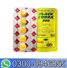 Imported Black Cobra 200Mg Tablets In Pakistan