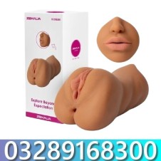 Zemalia Male Masturbator Sex Toy - 3 In 1 Realistic Textured Pocket Adult Toy In Pakistan