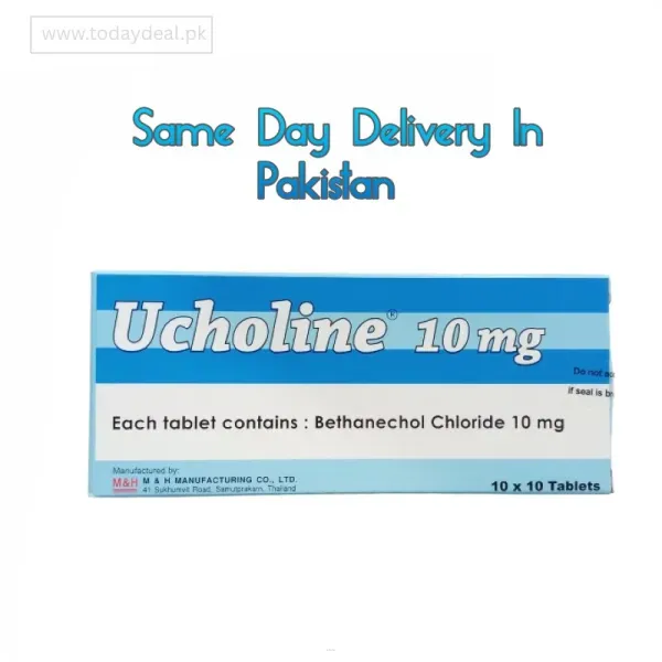 Ucholine Bethanechol Chloride Tablets 10Mg Same Day Delivery In Pakistan