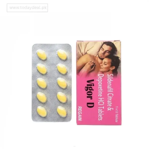 Vigor D Sildenafil & Dapoxetine Tablets In Pakistan